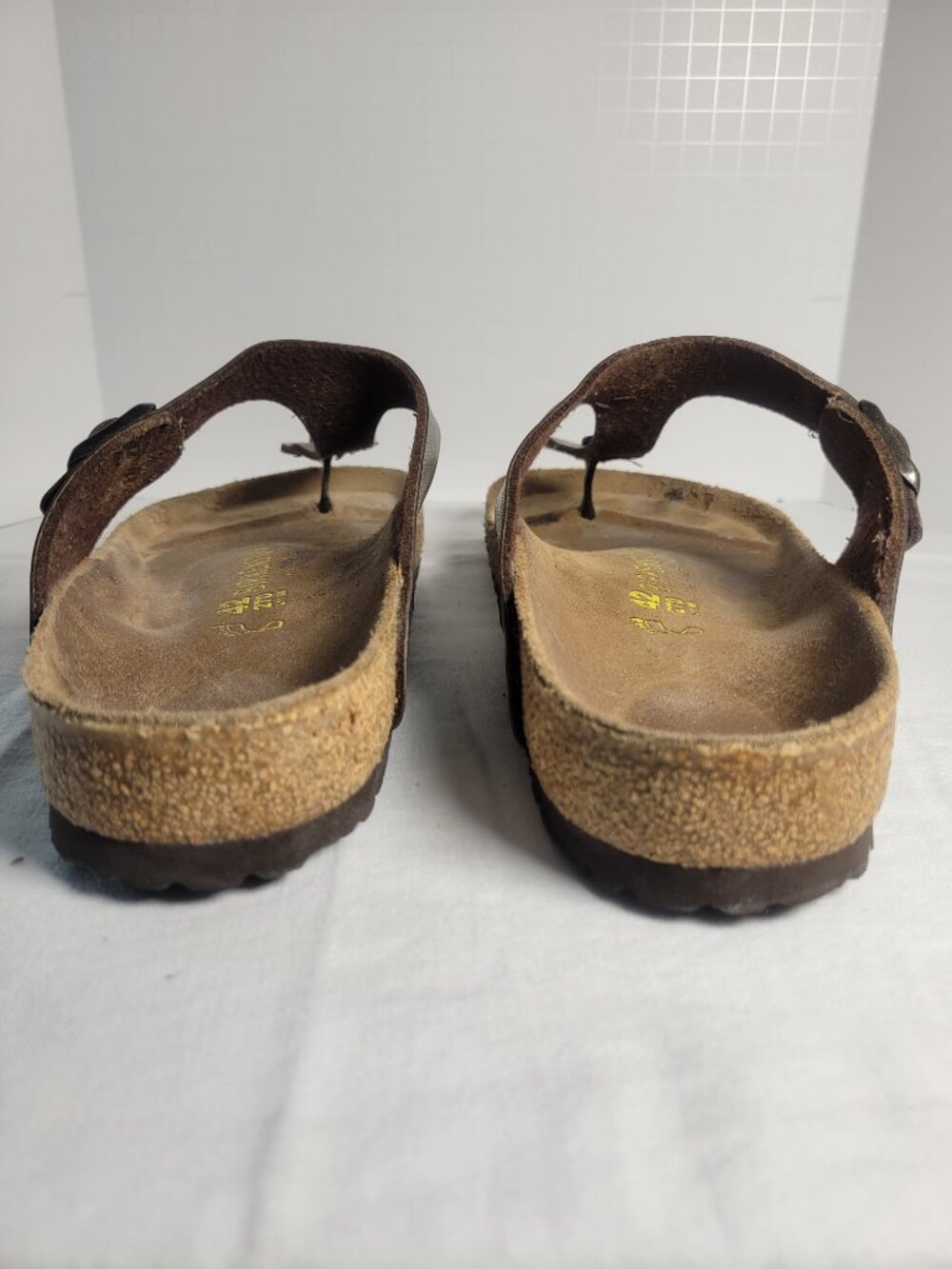 Birkenstock Gizeh Metallic Bronze Birko Flor Sandals Men's 9-9.5 EU 42 - Picture 10 of 13